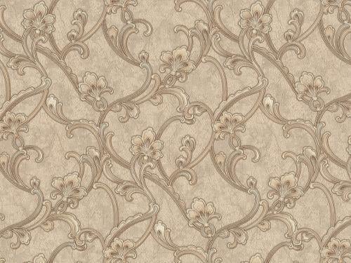 Обои виниловые горячего тиснения Слов'янські шпалери Л8596-01 Герцог под шелк на флизелиновой основе 1,06х10 м (859601)