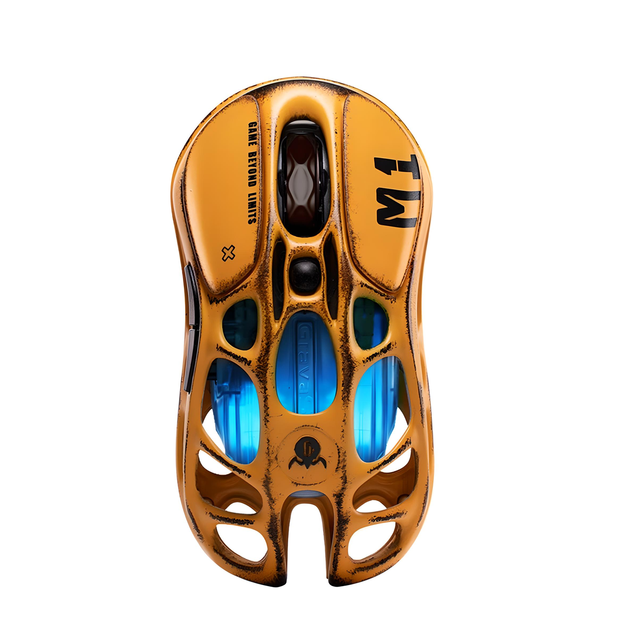 Мышь игровая GravaStar Mercury M1 Pro Battle Worn Edition с комбинированным подключением Желтый (2485574167)