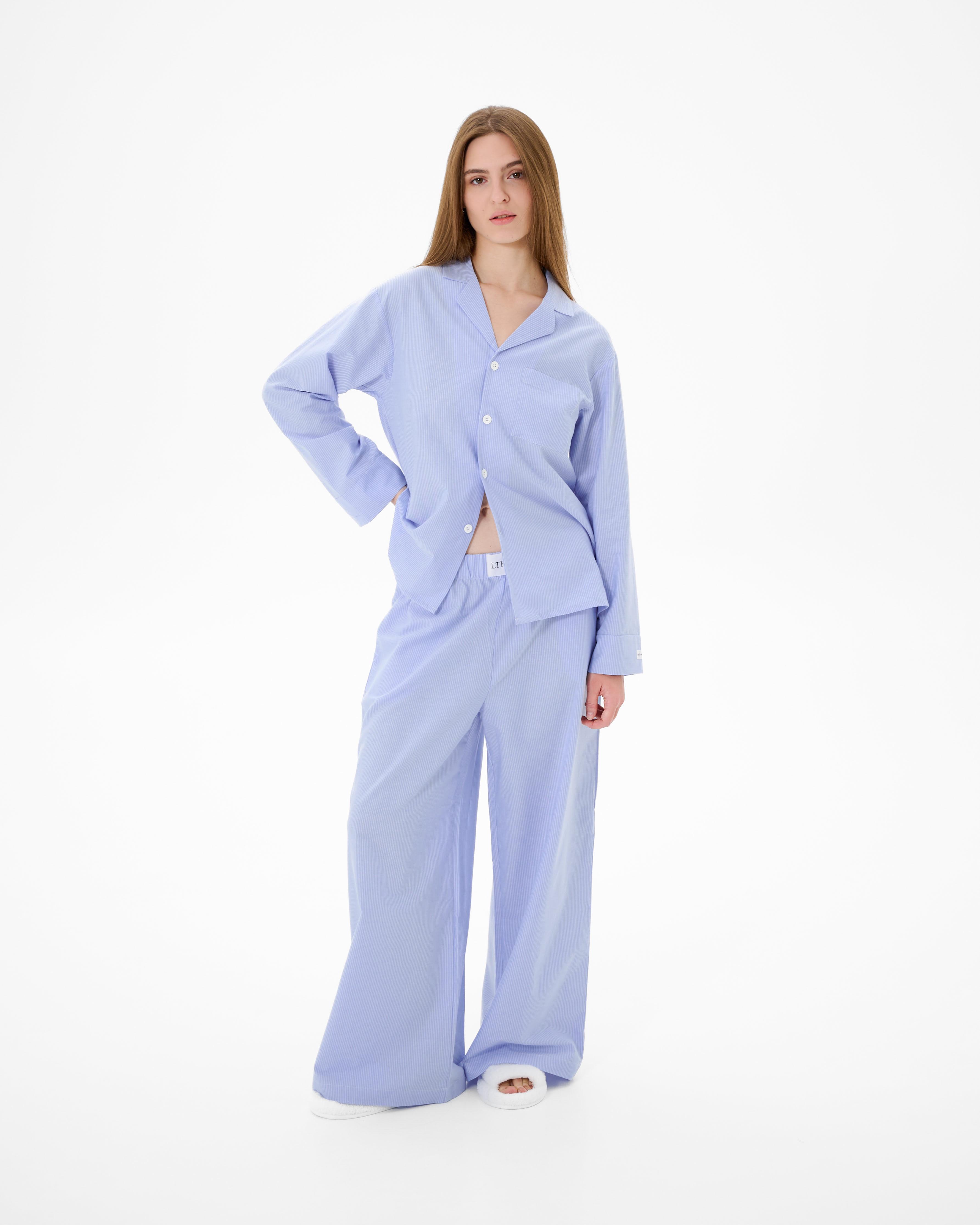 Пижама unisex Lotus Home City M Голубой (svt-2000022345842) - фото 4 Пижама unisex Lotus Home City M Голубой (svt-2000022345842) - фото 4