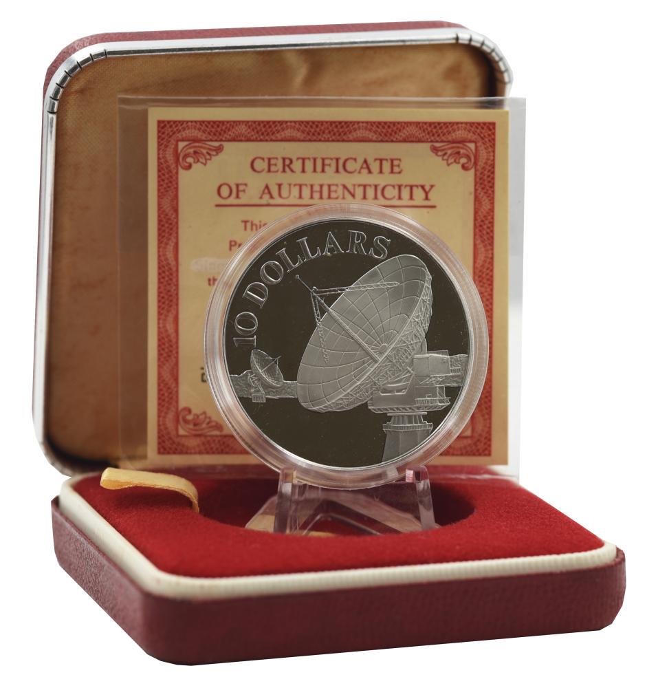 Коллекционная монета Сингапур 10 долларов 1980 г. Proof Технические данные (М23929)