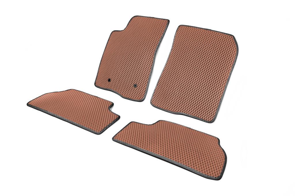 Коврики автомобильные Digital Designs для Toyota Corolla Verso 2004-2009 г EVA Коричневый (122969)