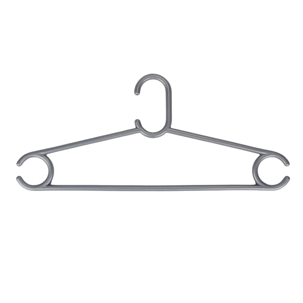 Плечики для одягу пластикові SoloPlast 5 шт. р. 44-46 402х10х179 мм (2668269027) - фото 2