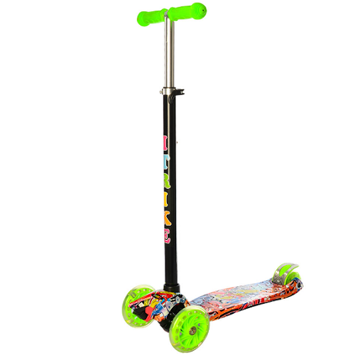 Самокат Bambi JR 3-055-L Зеленый (JR 3-055-L-7)