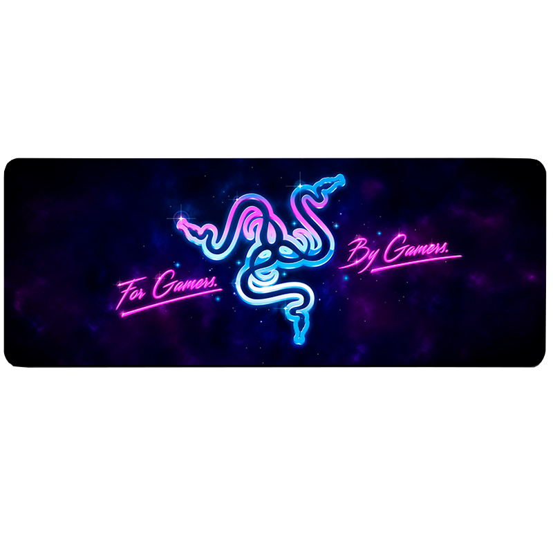 Килимок для миші ігровий Razer15-16 тканинний зносостійкий з прошитими краями 4х400x900 мм (YUT_V5703)