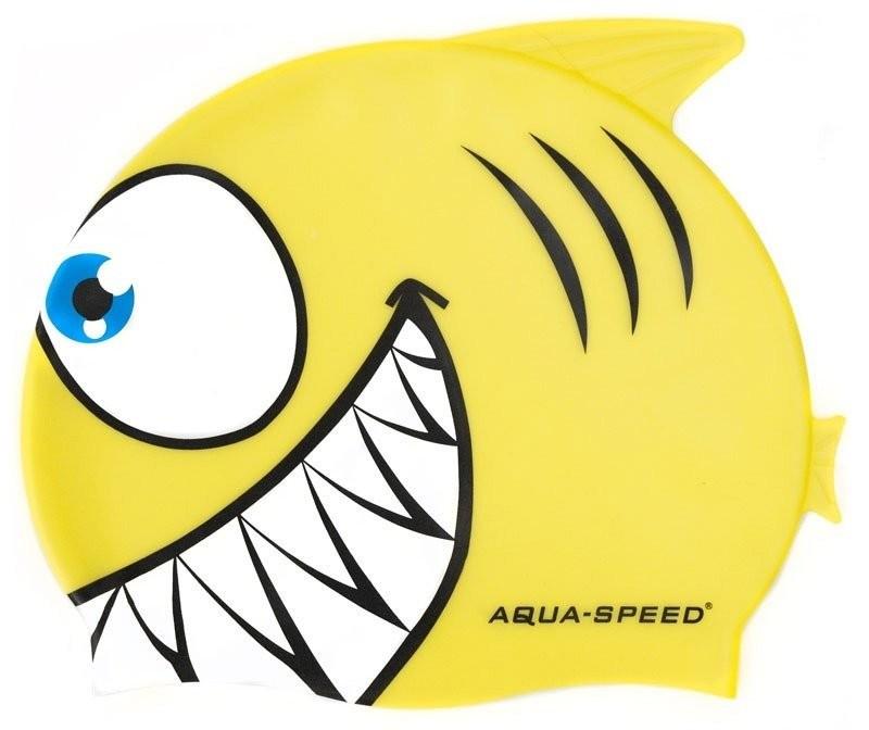 Очки и шапка Aqua Speed SET FISH OSFM Желтый (5908217658845) - фото 3