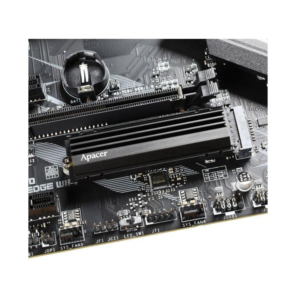 Твердотельный SSD Apacer AS2280Q4U5 512 Гб M.2 2280 PCIe 4.0 x4 NVMe 3D NAND (30472027) - фото 6 Твердотельный SSD Apacer AS2280Q4U5 512 Гб M.2 2280 PCIe 4.0 x4 NVMe 3D NAND (30472027) - фото 6