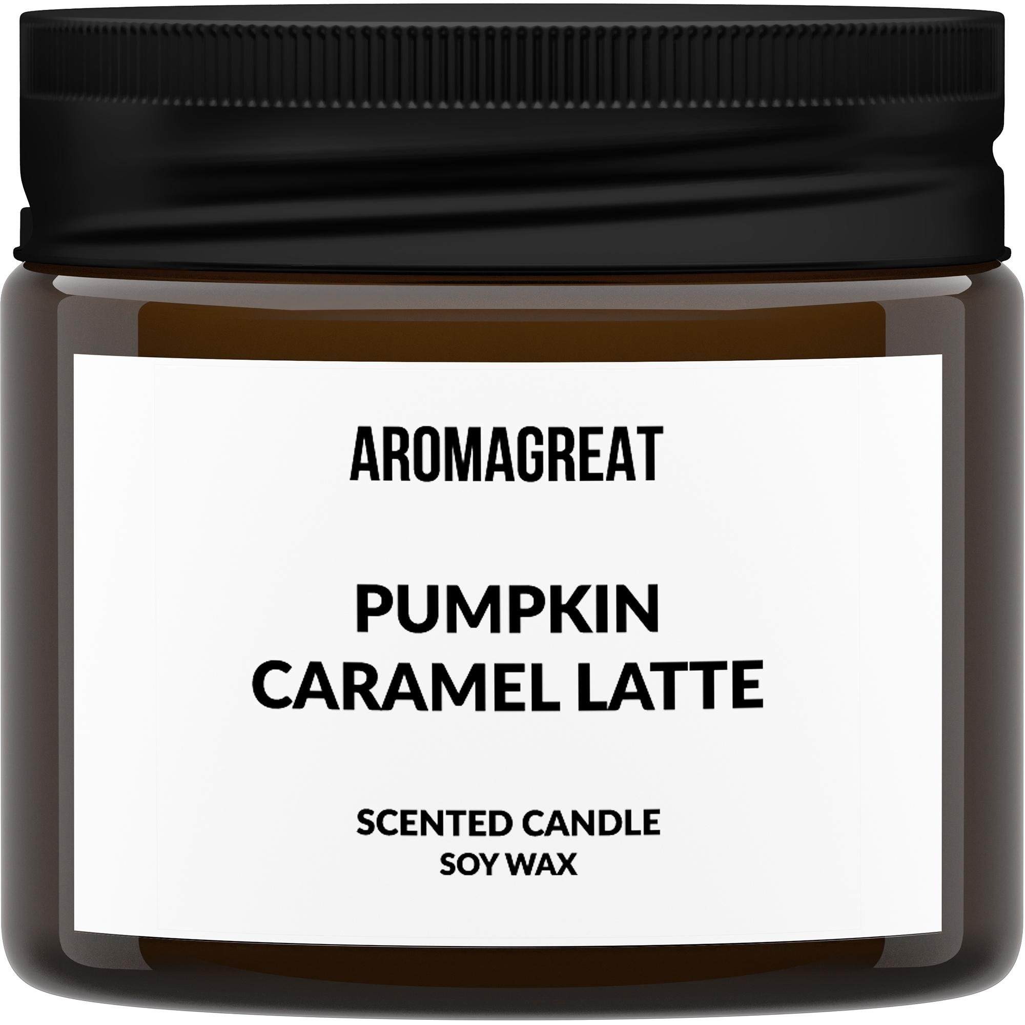 Ароматическая свеча из соевого воска Pumpkin Caramel Latte 500 г