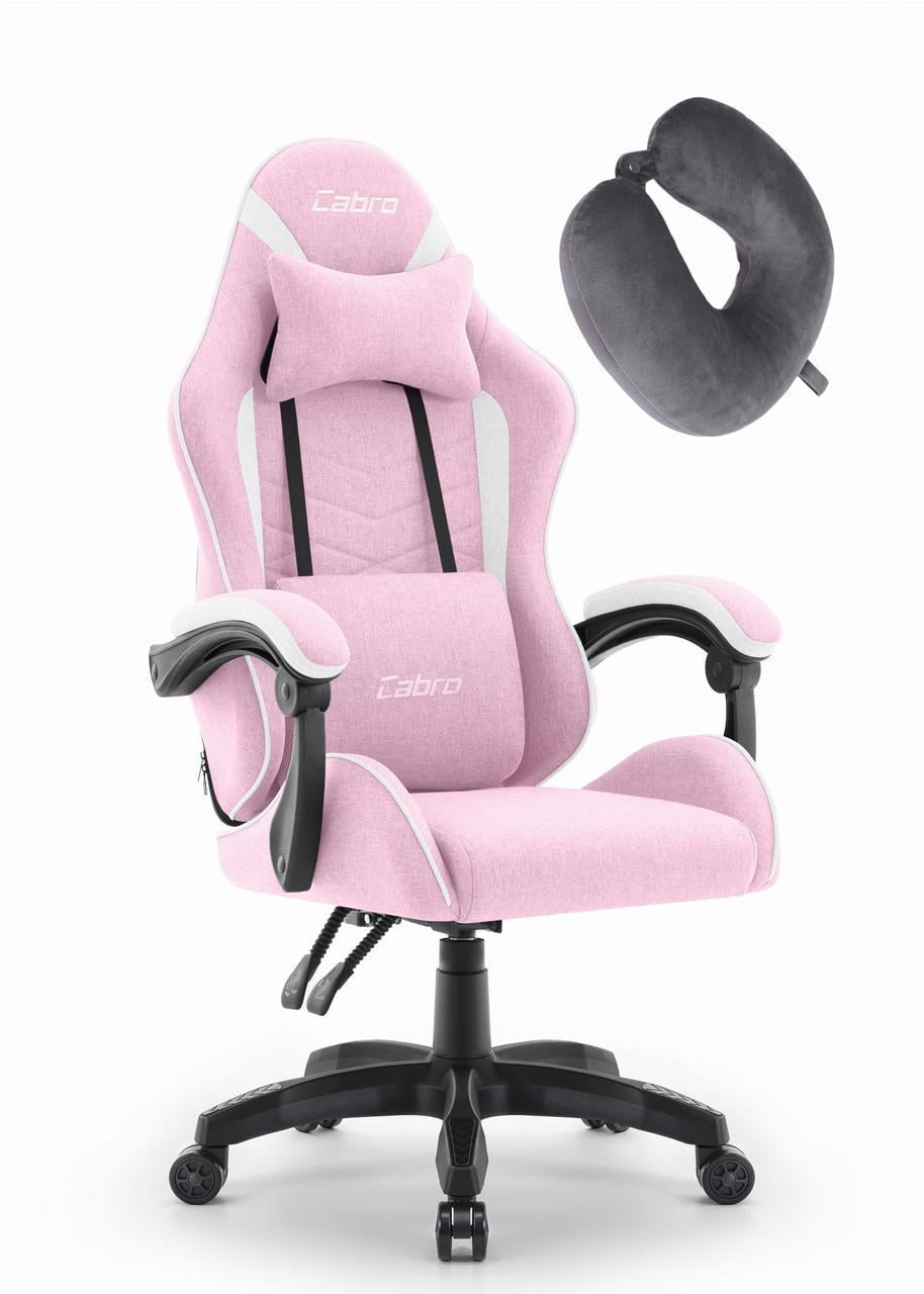 Геймерське крісло Cabro C500 тканина Pink (5907196010125) Геймерське крісло Cabro C500 тканина Pink (5907196010125)