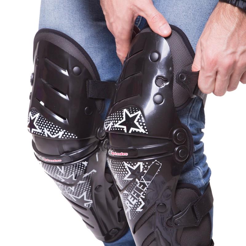 Захист коліна та гомілки Alpinestars MS-4372 Чорний (60508790) - фото 2