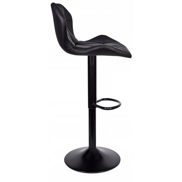 Барний стілець зі спинкою Bonro BN-087 Чорний (42400411) - фото 9 Барний стілець зі спинкою Bonro BN-087 Чорний (42400411) - фото 9