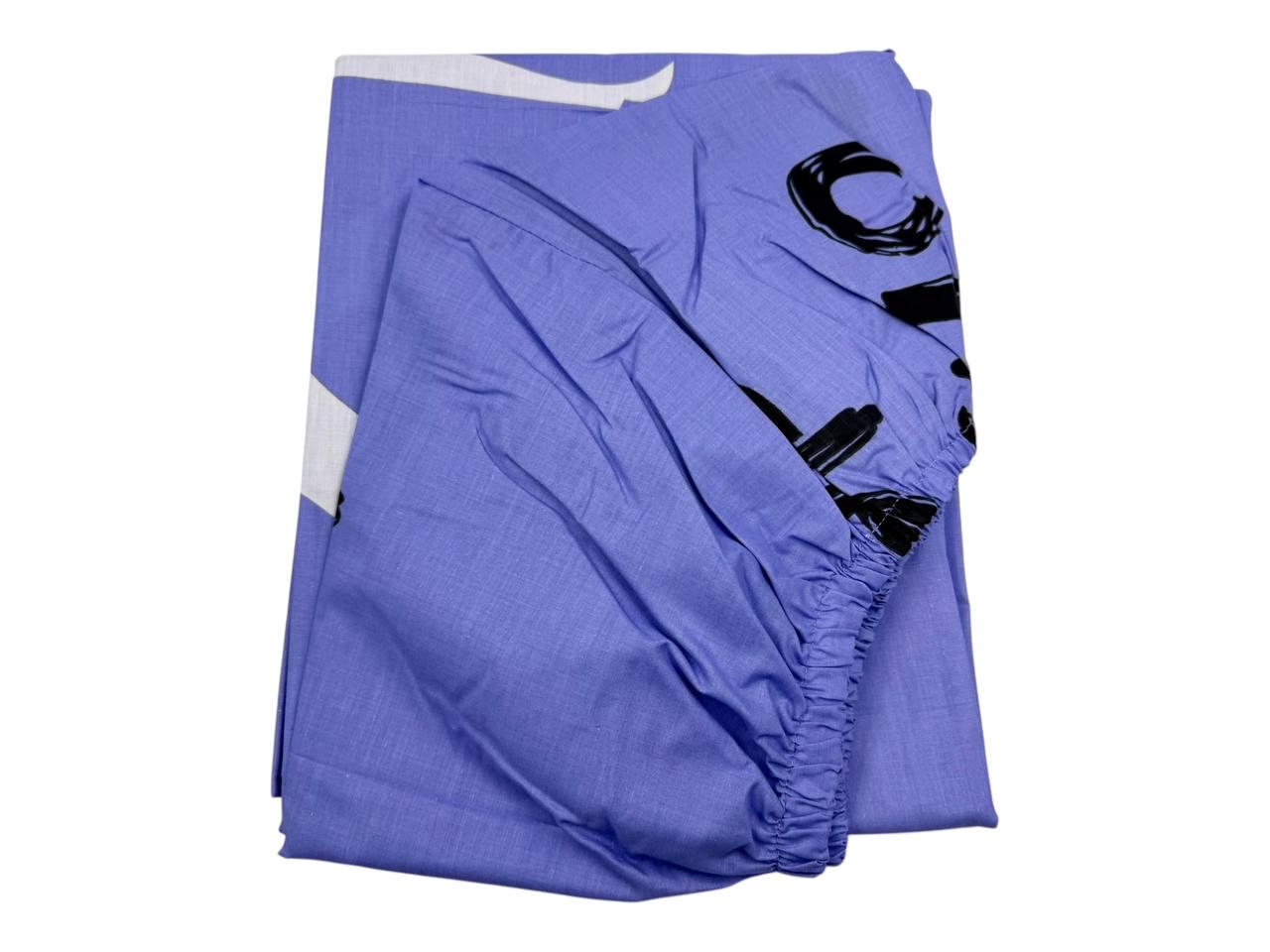 Простынь на резинке Полярный олень бязь 160х200 см (G-4153/WP/x160)