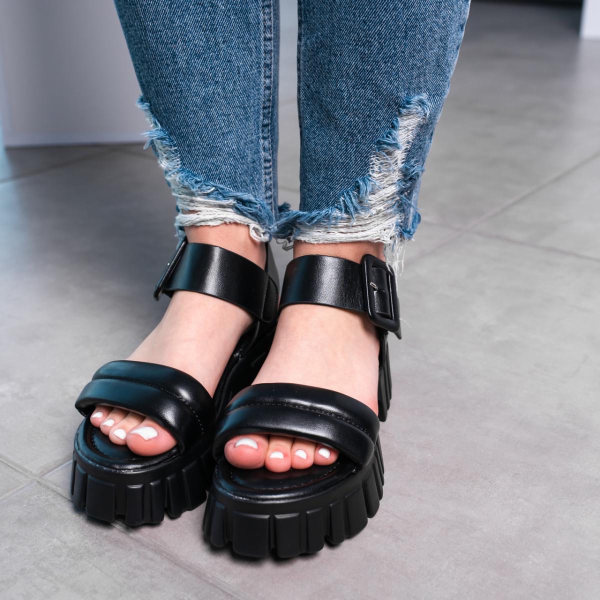 Сандалии женские Fashion р. 36 23,5 см Черный (3596)