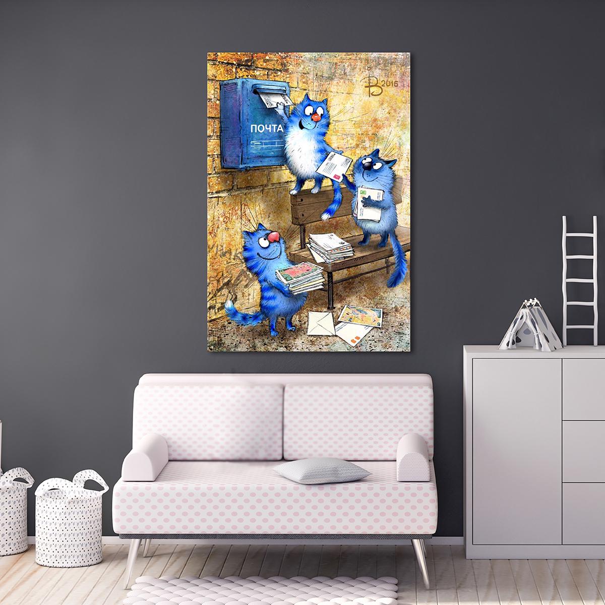 Модульная картина Отправка пригласительных 1 модуль 80x120 см (_rinaz_20162225028)