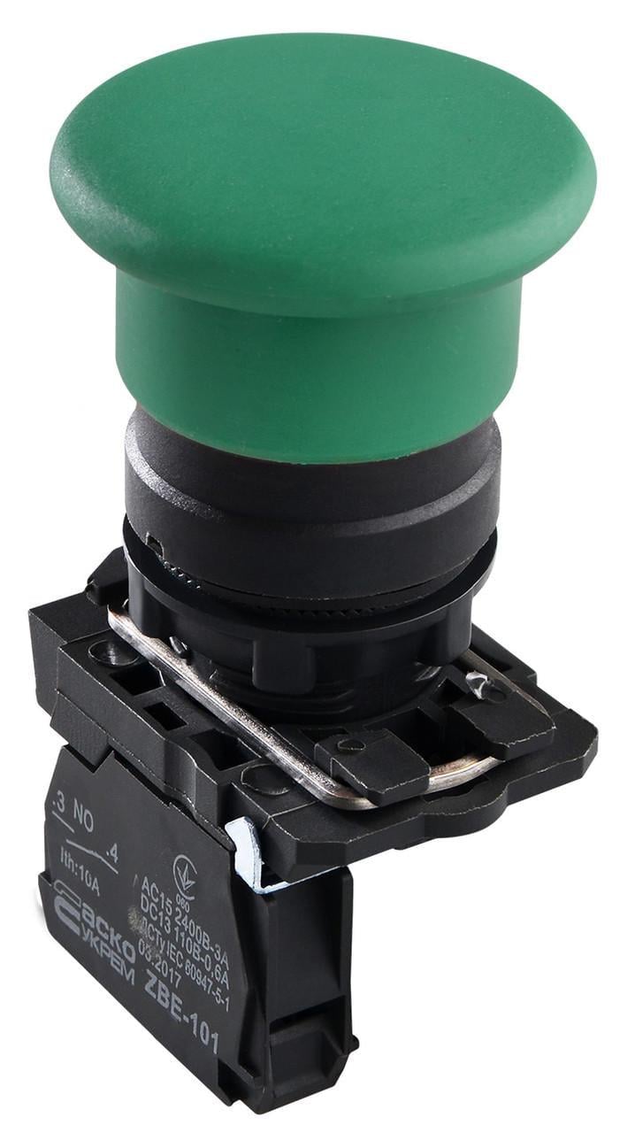 Кнопка TB5-AC31 грибок d 40 мм Старт Зеленый (A0140010178) Кнопка TB5-AC31 грибок d 40 мм Старт Зеленый (A0140010178)