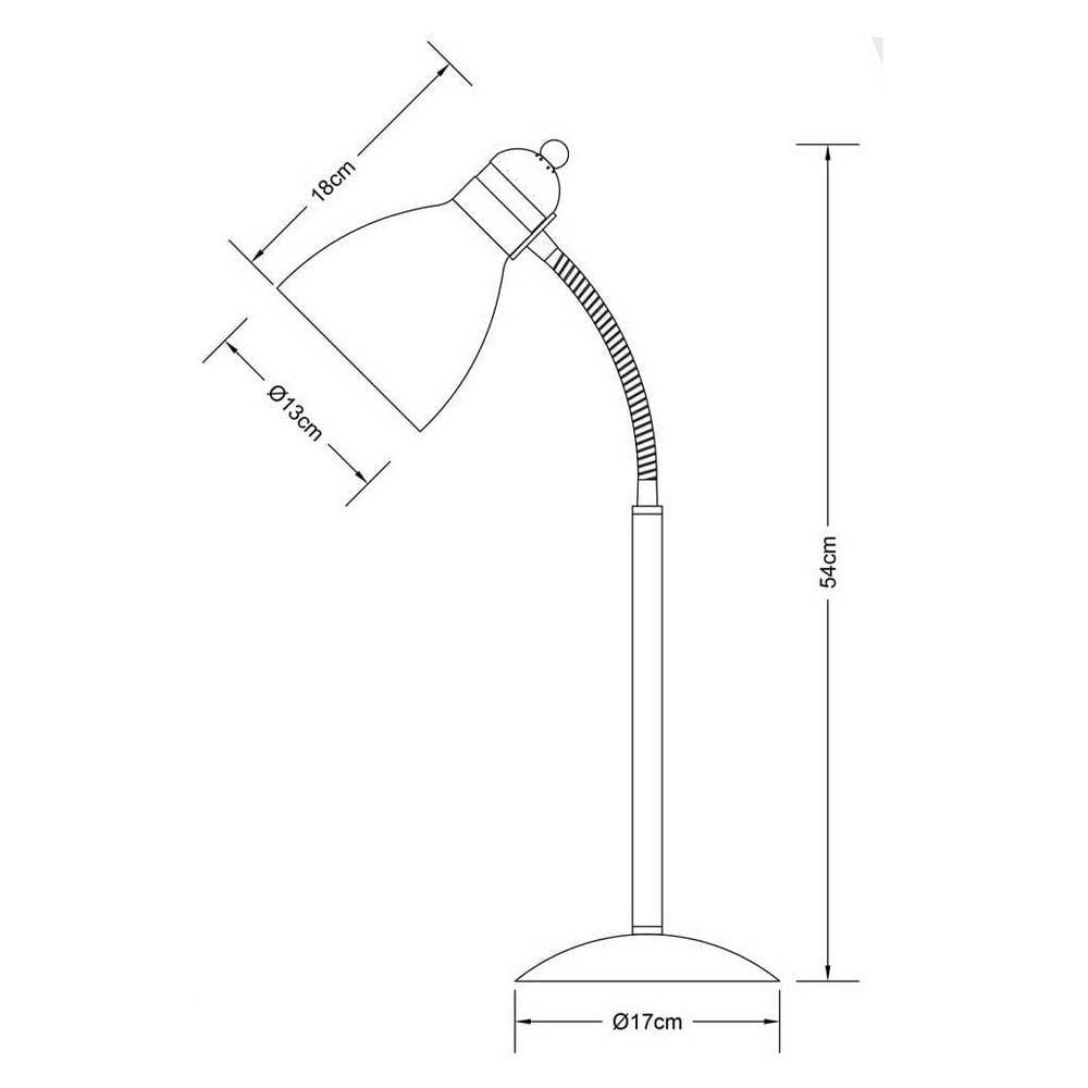 Настольный светильник Violux PANDORA Е27 Зеленый (510204) - фото 3