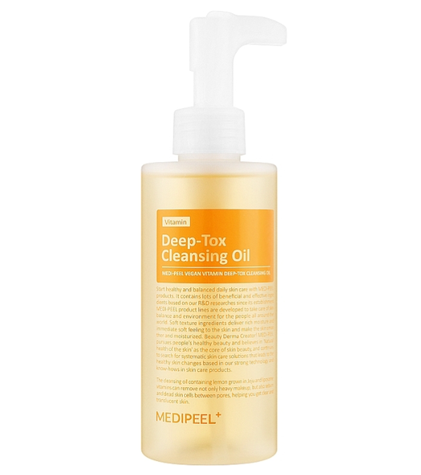 Масло гидрофильное витаминное антиоксидантное веганское MEDI-PEEL VEGAN VITAMIN DEEP-TOX CLEANSING OIL (2189238776)