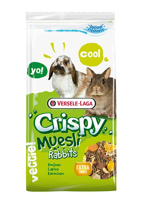Корм для карликовых кроликов Versele-Laga Crispy Muesli Rabbits Cuni 1 кг Корм для карликовых кроликов Versele-Laga Crispy Muesli Rabbits Cuni 1 кг