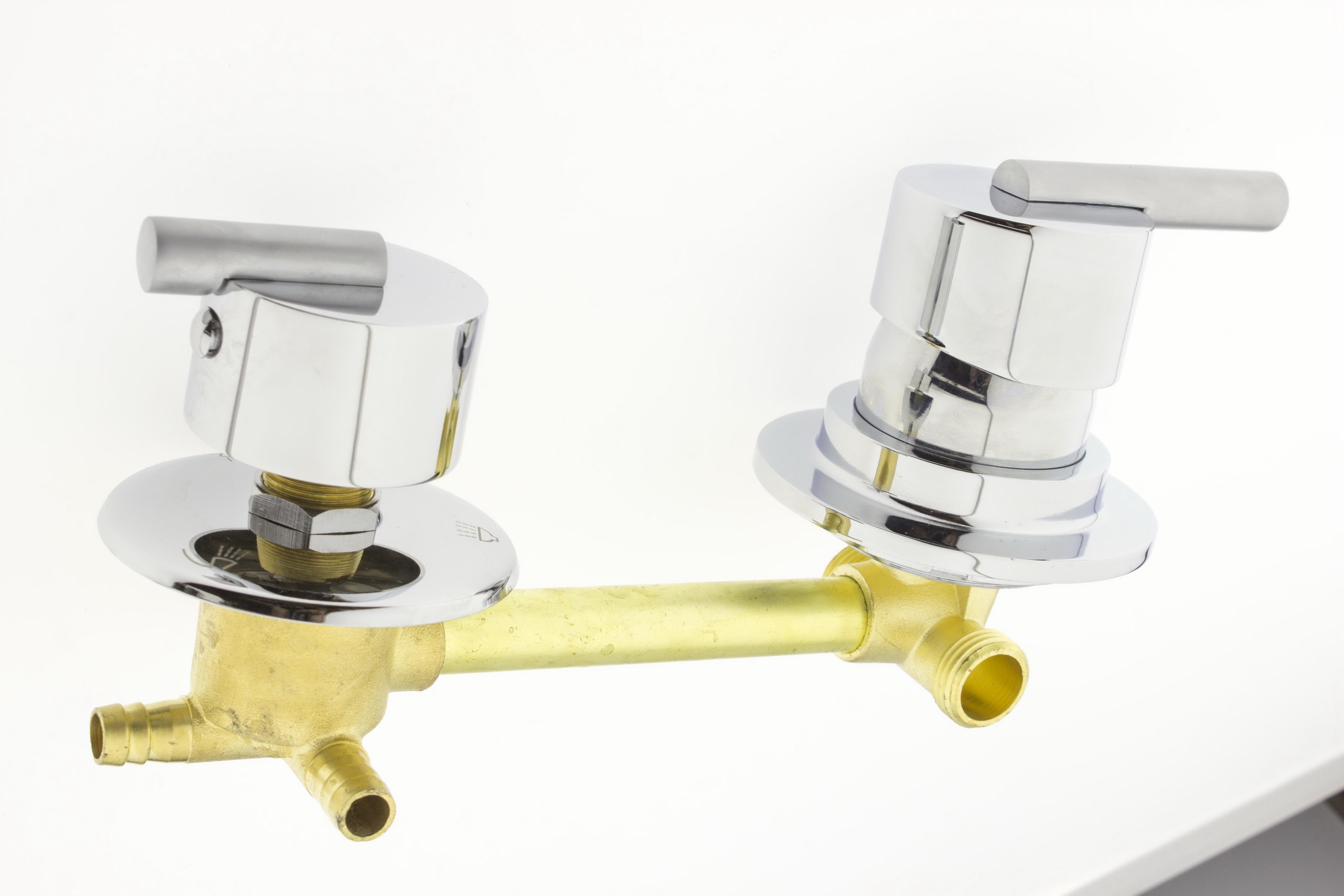 Змішувач для душової кабіни вбудовуваний на три положення під штуцер (С-3\14) - фото 3 Змішувач для душової кабіни вбудовуваний на три положення під штуцер (С-3\14) - фото 3