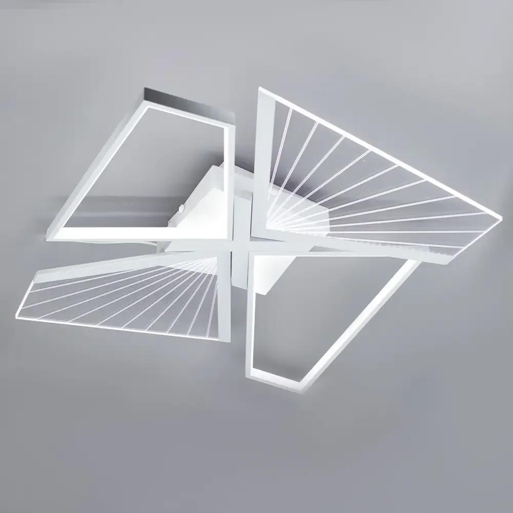 Люстра светодиодная ESLLSE GALAXY 80W 4Q SMART 550x550x108/220V/IP20 White (27712925)