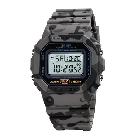 Наручные часы Skmei 1628CMGY Camo gray