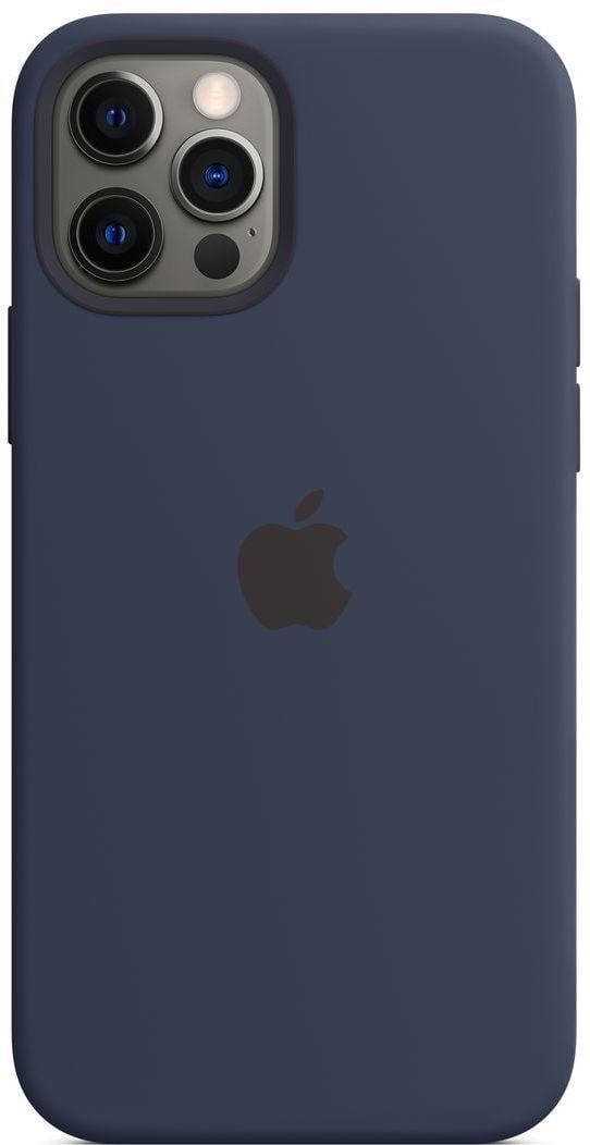 Силиконовый чехол-накладка Apple Silicone Case for iPhone 12 Pro Max, Deep Navy (HC)(A)