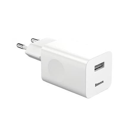 Зарядний пристрій BASEUS Quick Charger White (CCALL-BX02)