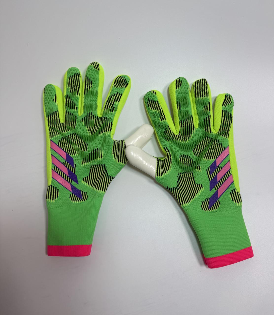 Рукавиці воротарські Predator р. 8 Салатовий - фото 9