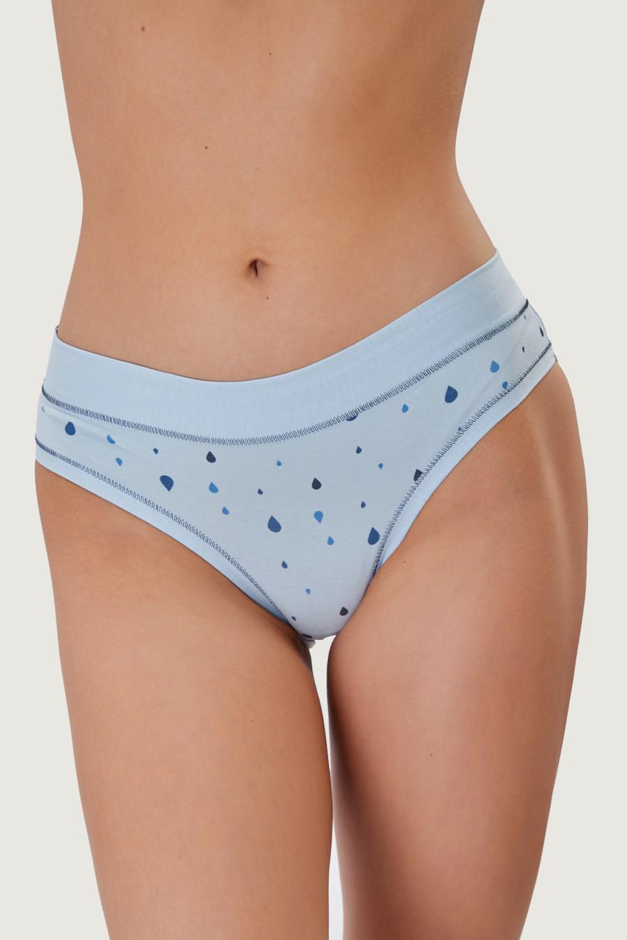 Трусики слип Emy р. 5/XL Голубой (78276) Трусики слип Emy р. 5/XL Голубой (78276)