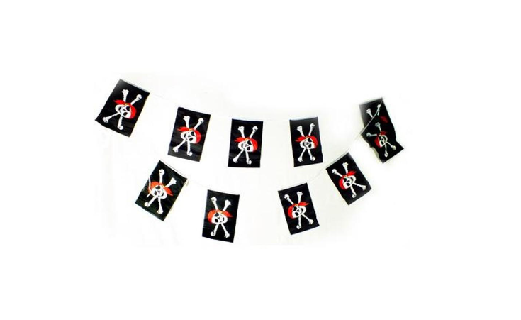 Гирлянда Пираты из 10 флагов (13-808)