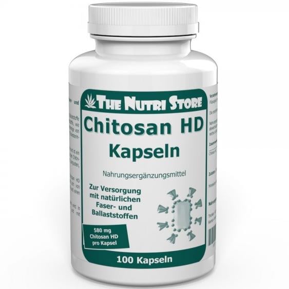 Хітозан The Nutri Store Chitosan HD 580 мг 100 Caps (ФР-00000188)