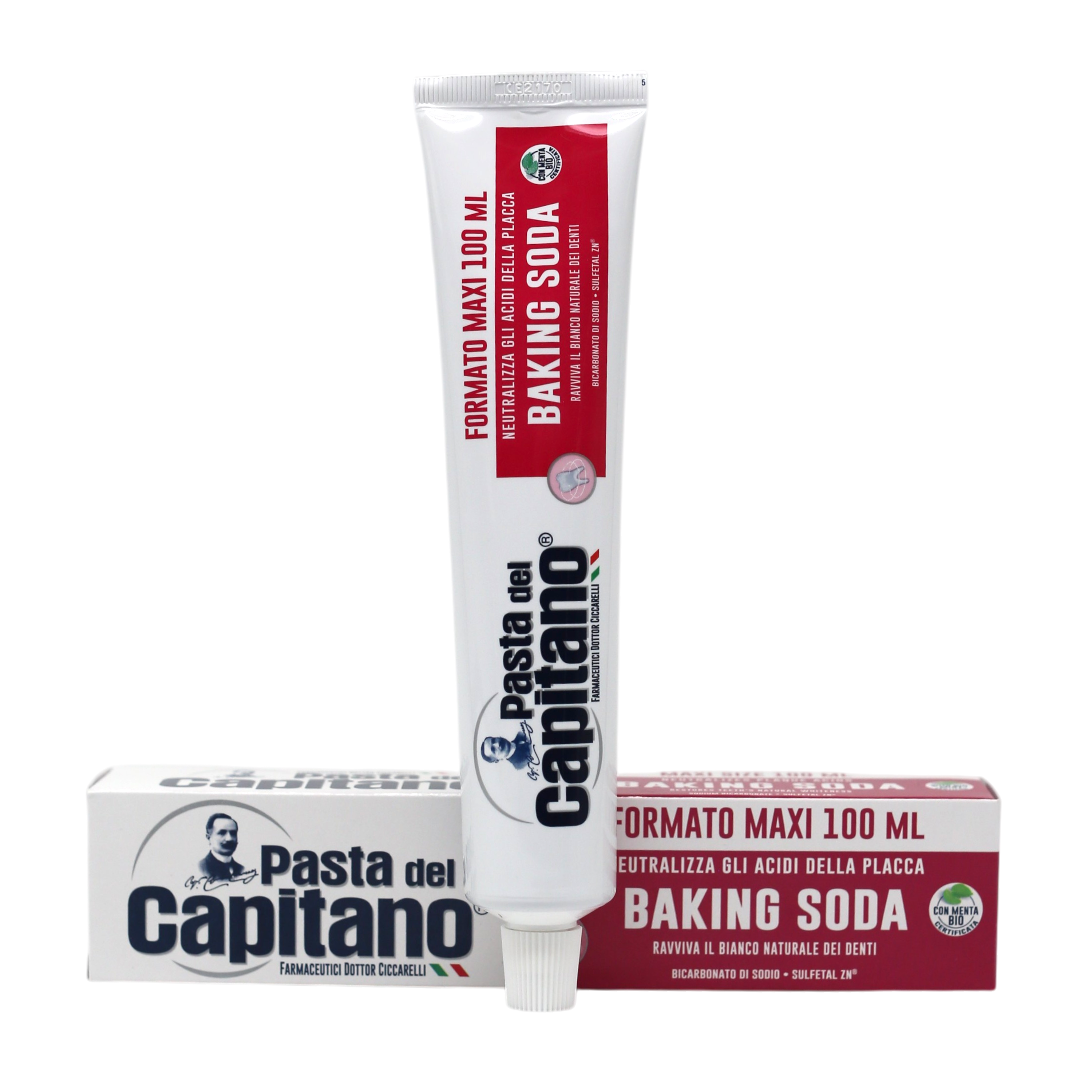 Зубная паста Pasta Del Capitano MAXI Baking Soda 100 мл (НФ-00009040)