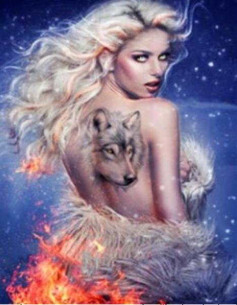 Картина по номерам Josef Otten Люди/Животные Девушка с татуировкой волка 40х50 см в термопакете (8463RSB_O-mt) Картина по номерам Josef Otten Люди/Животные Девушка с татуировкой волка 40х50 см в термопакете (8463RSB_O-mt)