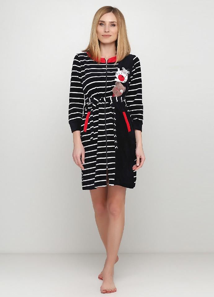 Халат Romeo Life M Разноцветный/темно Синий (3216)