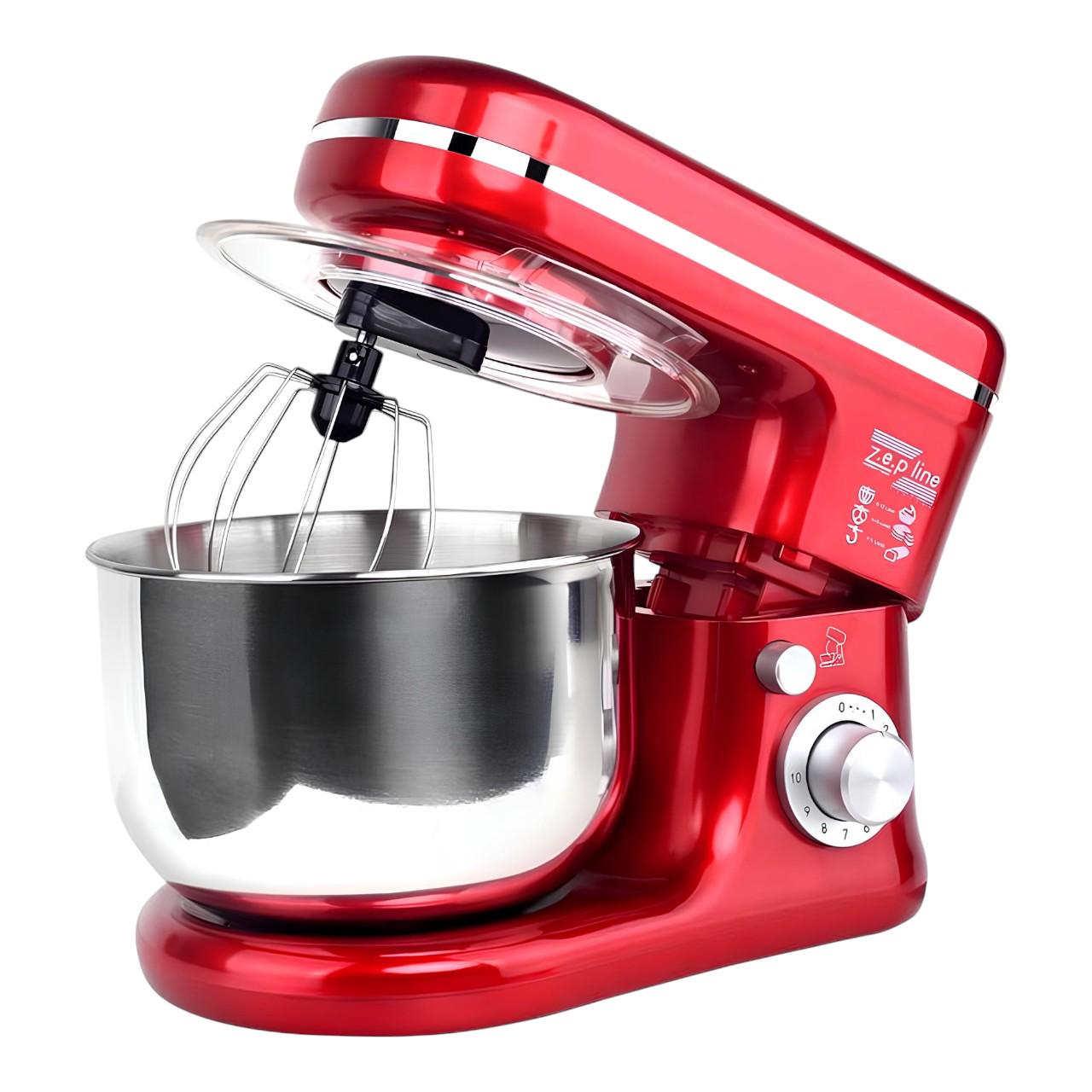 Тестомеснабор планшетный тестомисс Zepline ZP-9832 с металлической чашей и поворотным переключателем скоростей 3500 Вт 5 л (е195) - фото 1 Тестомеснабор планшетный тестомисс Zepline ZP-9832 с металлической чашей и поворотным переключателем скоростей 3500 Вт 5 л (е195) - фото 1