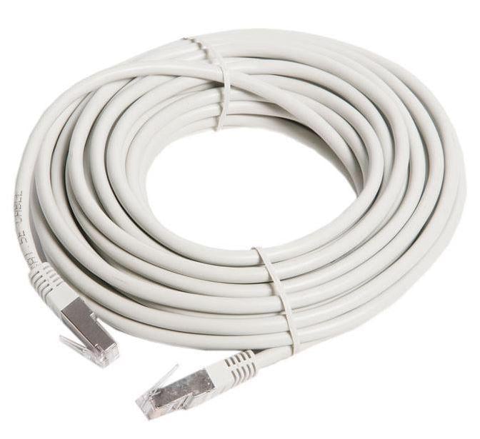 Патч-корд Kingda KD-PAFT41000GY RJ-45/Cat 5e/24AWG/FTP 10 м Серый (597703)