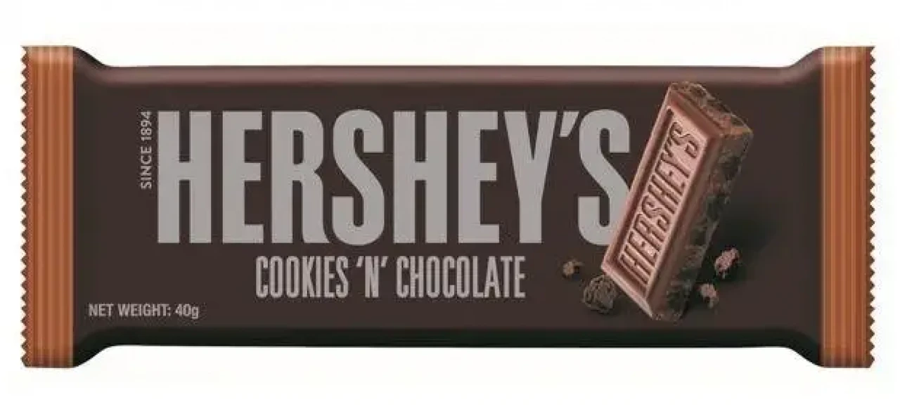 Шоколад Hershey's Cookies Chocolate Bar 40 г (1752812026)