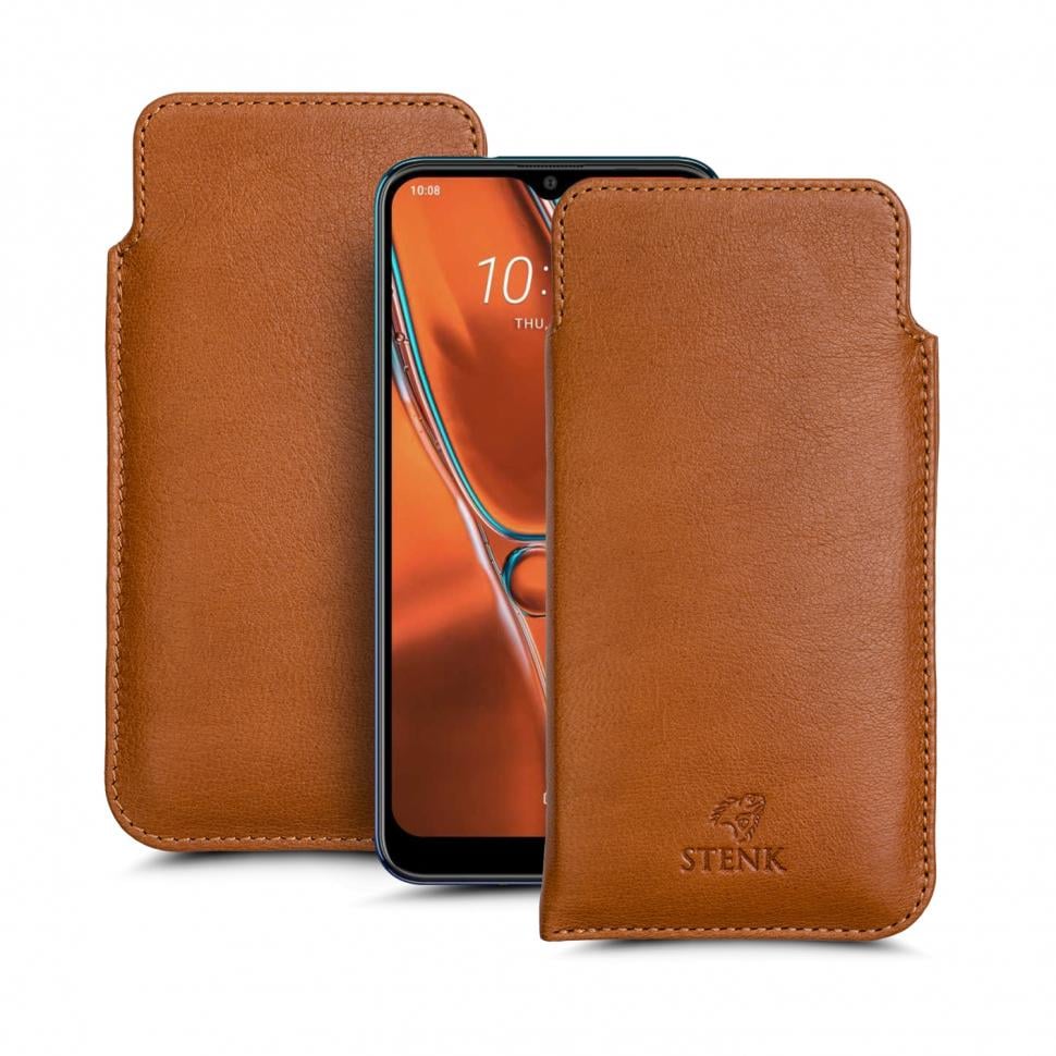 Футляр Stenk Elegance для HTC Wildfire E2 Camel (67927)