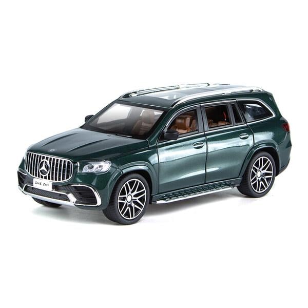 Машинка Mercedes GLS63 TK Union Group моделька металева 21 см Зелений (59937)