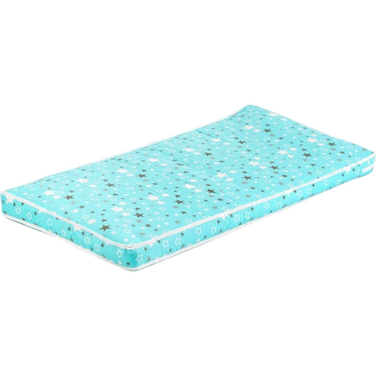Матрас детский ортопедический Homefort серо-белые звезды 120х60 см Бирюзовый (6499) Матрас детский ортопедический Homefort серо-белые звезды 120х60 см Бирюзовый (6499)