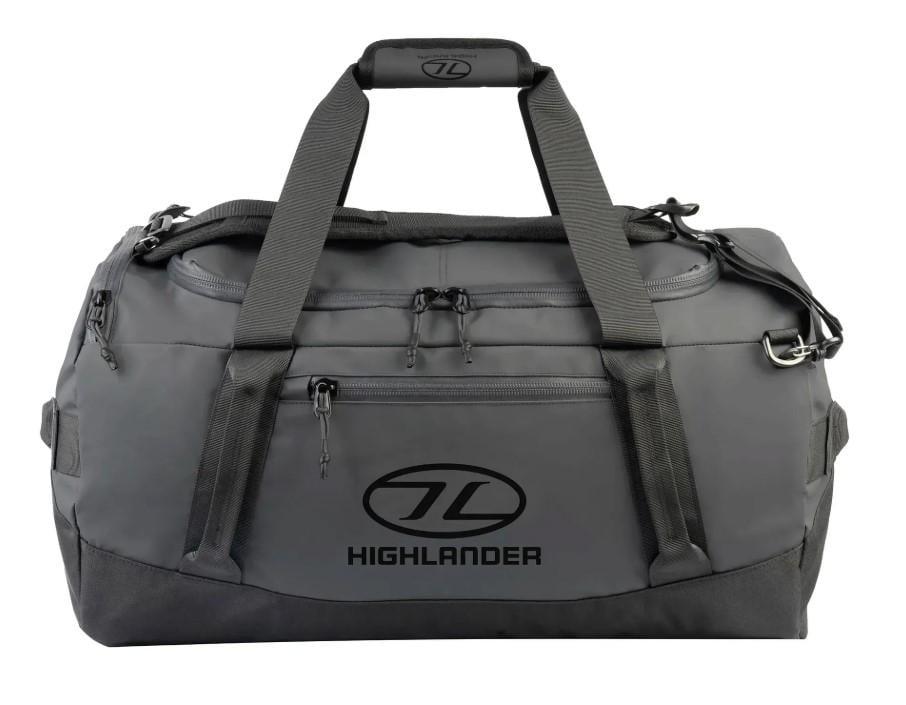 Сумка дорожня водозахисна Highlander Hauler Duffel 65 л Black (DB133-BK)