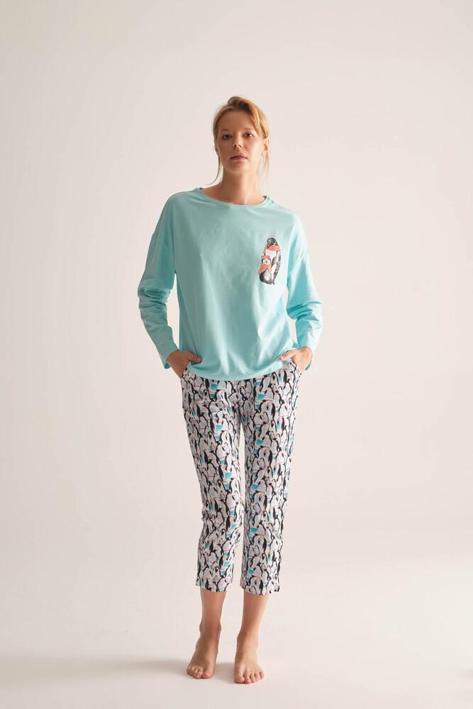 Пижама Hays 45295x92 женская S Бирюзовый - фото 3 Пижама Hays 45295x92 женская S Бирюзовый - фото 3