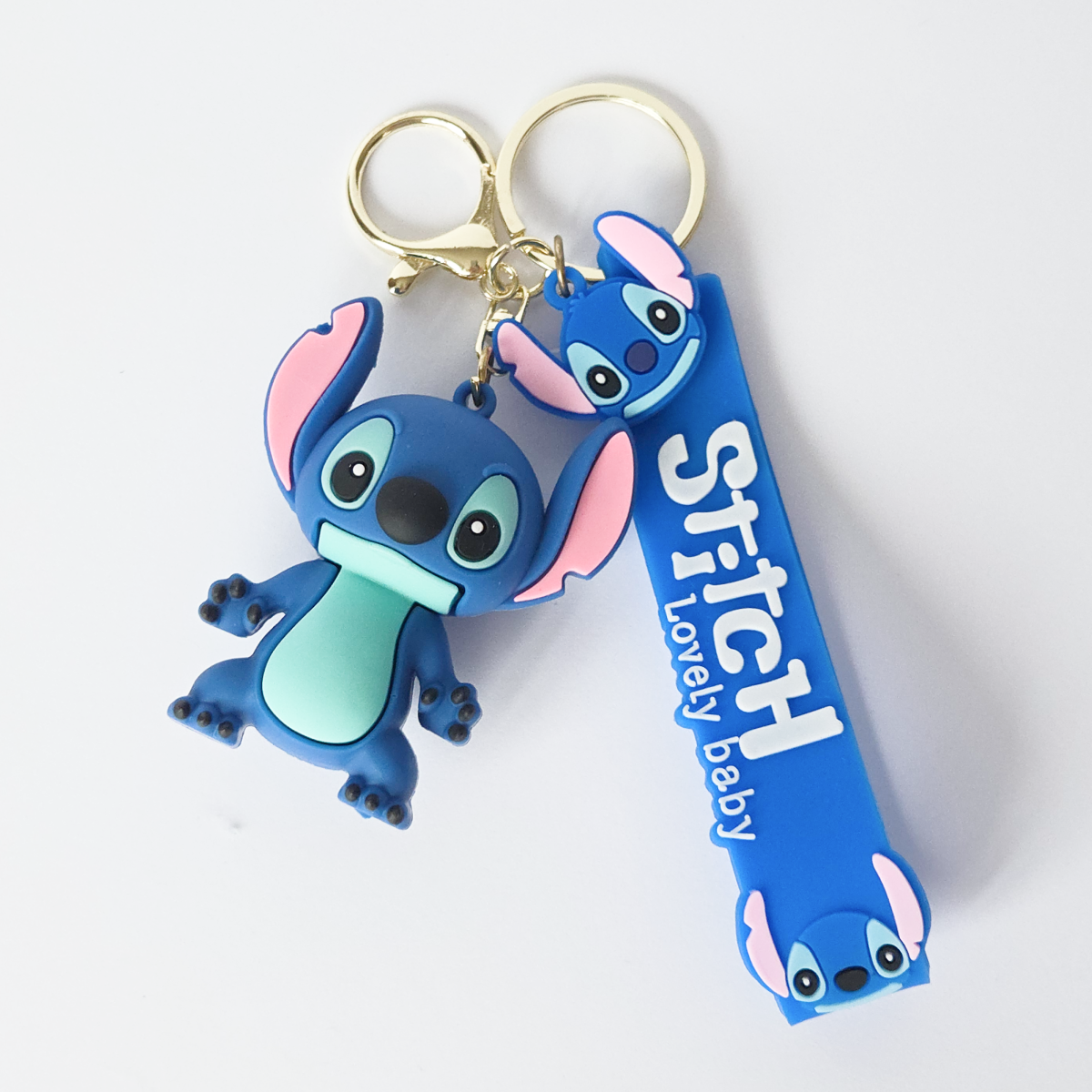 Брелок фигурка Stitch Лило и Стич для ключей рюкзака и сумки