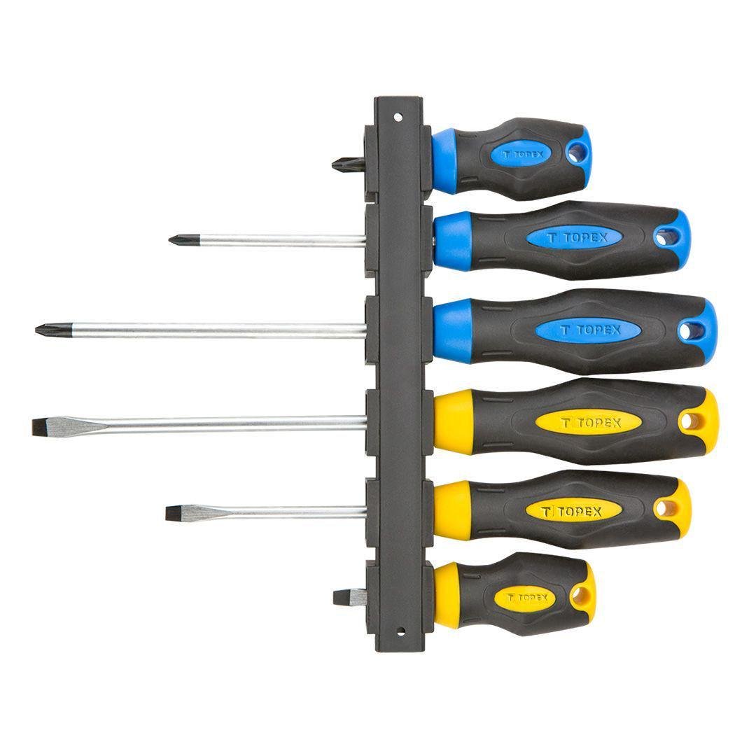 Набор магнитных отверток Topex PH/SL 6 шт. (23661)