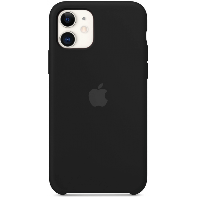 Чехол GoVern Silicone Case Full для Apple iPhone 11 Black - фото 1