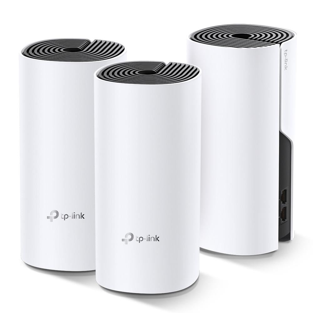 Система Mesh Wi-Fi TP-Link Deco M4 3-pack комплект з 3 модулів до 1167 Мбіт/с до 370 м² (573748)
