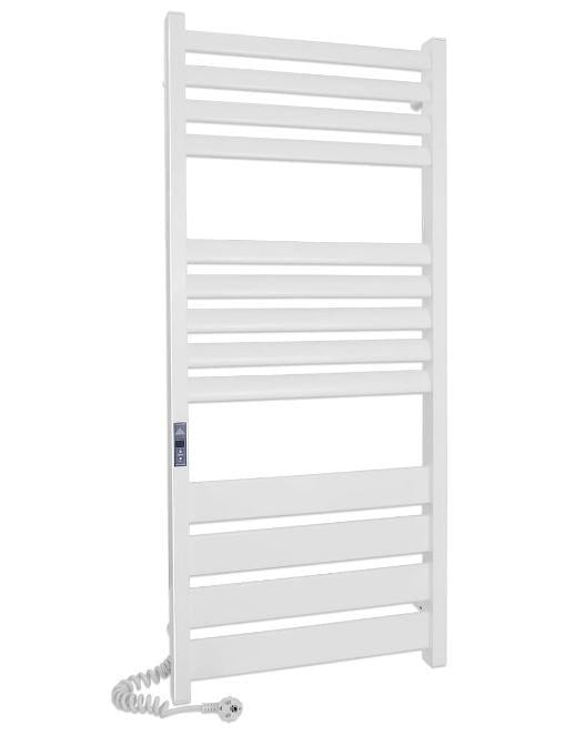 Полотенцесушитель Laris ЗЕБРА ЛАВИНА ЧК13 500х1200 мм Е подключение слева Белый (000052858)