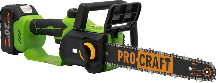 Пила цепная аккумуляторная PRO-CRAFT PKA-34 с 1 аккумулятором (PKA-34 030341)