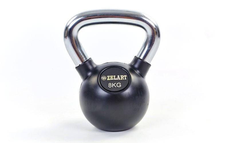 Гиря литая резиновая York ТА-5162-8 8 кг (2522949945) Гиря литая резиновая York ТА-5162-8 8 кг (2522949945)