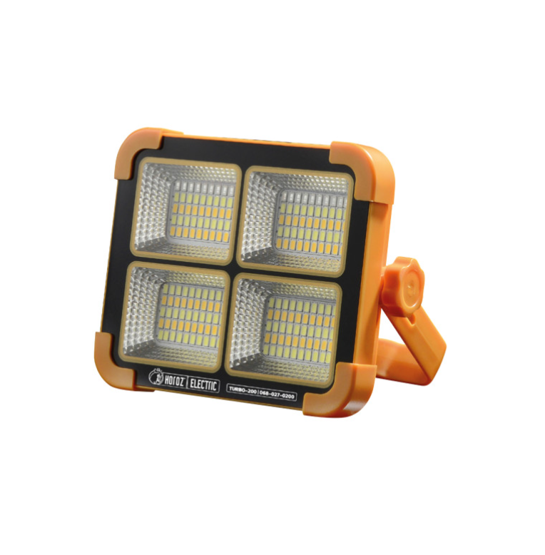 Прожектор на солнечной панели HOROZ ELECTRIC с USB-C TURBO-200/200W/3000K-6400K (НФ-00002463)