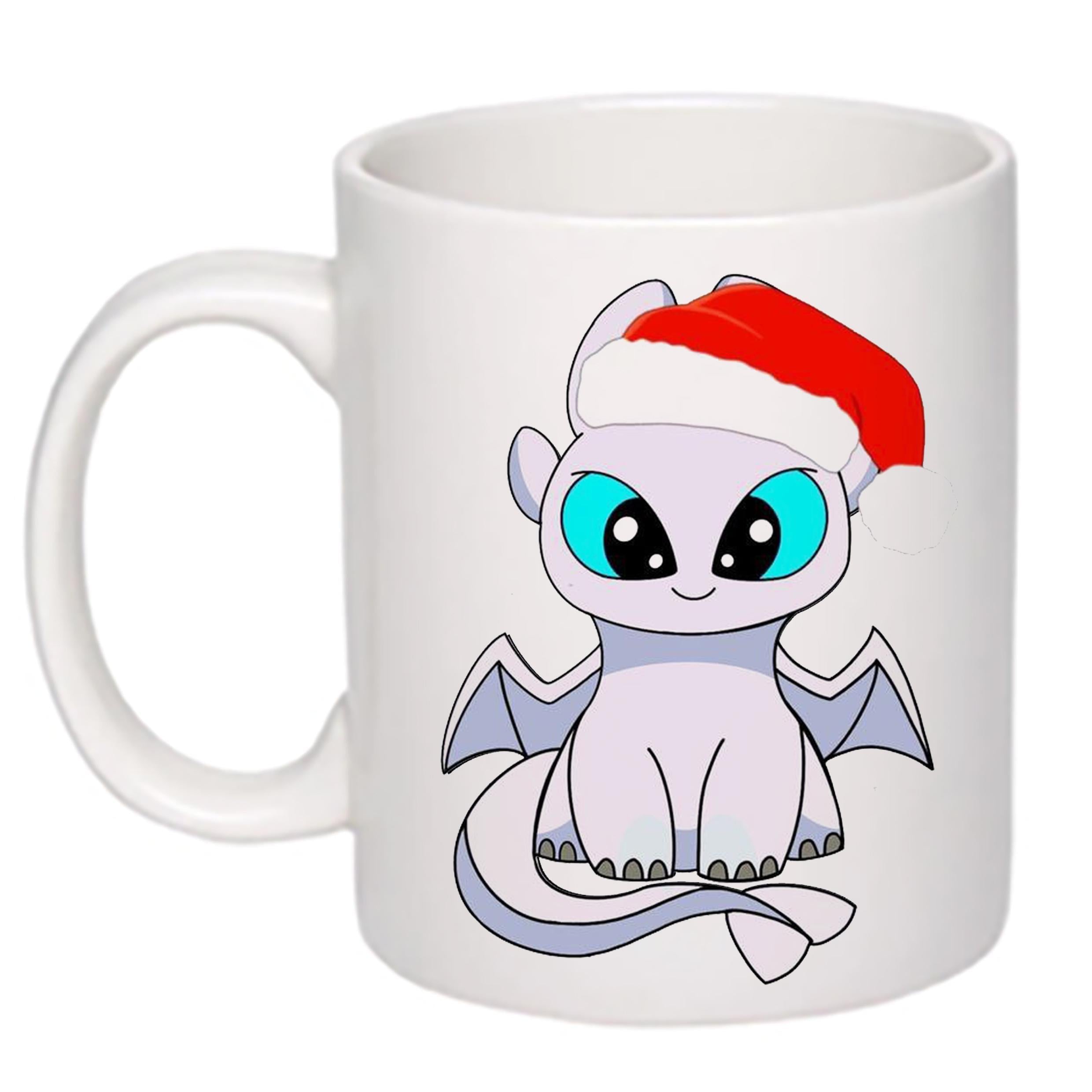 Чашка с принтом Merry Christmas 330 мл Белый (16976)